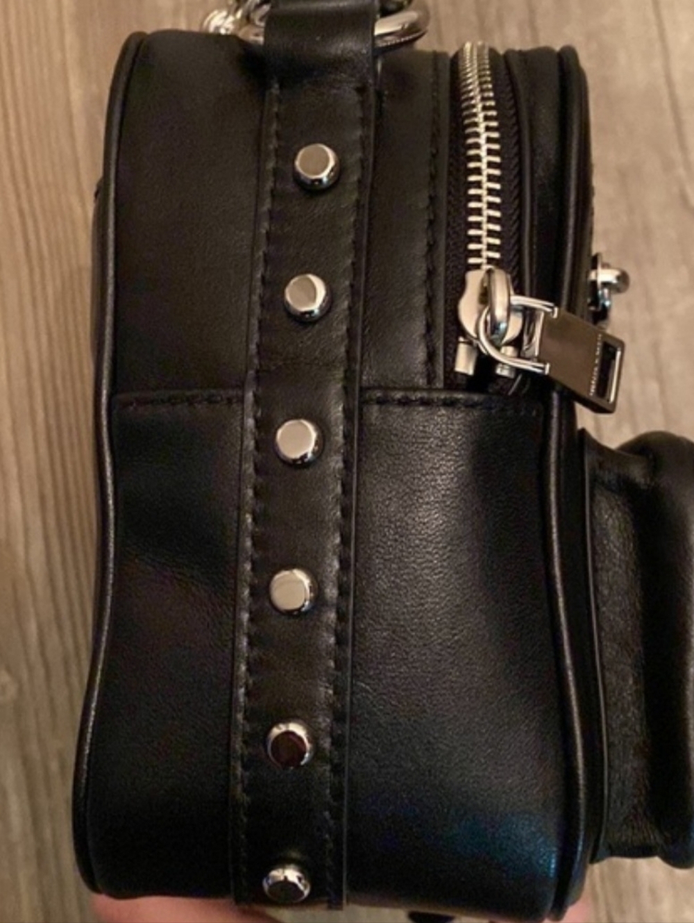 Rebecca Minkoff Jet Boxy Crossbody Bag with Silver Hardware - Picture 4 of 7